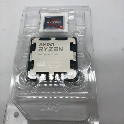 【宇都宮鶴田店】中古  AMD Ryzen 5 7500F (AM5/3.7GHz/38M/C6/T12/65W) 187425 
