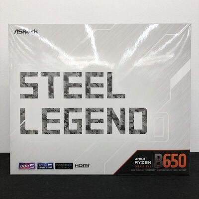 【長野稲里店】中古  ASRock B650 Steel Legend WiFi (B650 AM5 ATX) 168306 