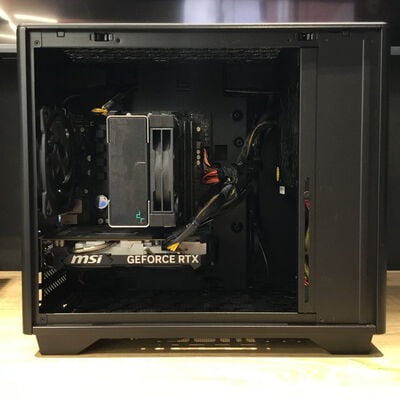 【松山環状枝松店】中古  FRONTIER デスクトップPC(Ryzen5 5600X/32GB/SSD1TB/無し/RTX4060 8GB/W10H) 4560001394 