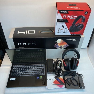 【京都店】中古  HP OMEN Transcend Laptop 14-fb0040TX (Core Ultra 7 155H/16GB/SSD1TB/なし/RTX4060 8GB/14/2880x1800/W11P) 3180006599 