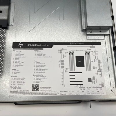 【大分店】中古  HP Z4 G5(Intel Xeon w5 2455X/64GB/SSD1TB/DVDマルチ/NVIDIA Quadro P600 2GB/W11H64 MAR) 171202 