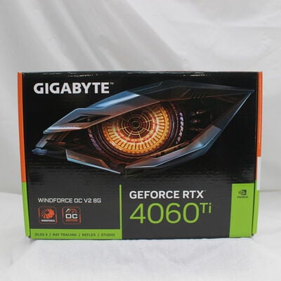 【通販センター】中古  GIGABYTE GV-N406TWF2OCV2-8GD (RTX4060Ti 8G) 175556 