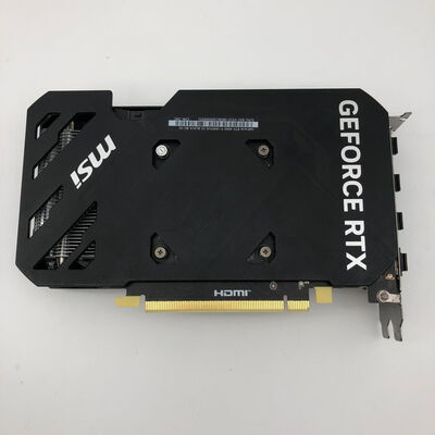 【大分店】中古  MSI GeForce RTX 4060 Ti VENTUS 2X BLACK 8G OC（RTX4060Ti 8GB） 3480035786 