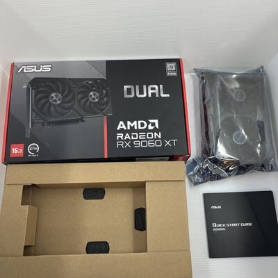 【秋葉原本店】中古  ASUS DUAL-RX9060XT-16G (RX9060XT 16GB) 188999 