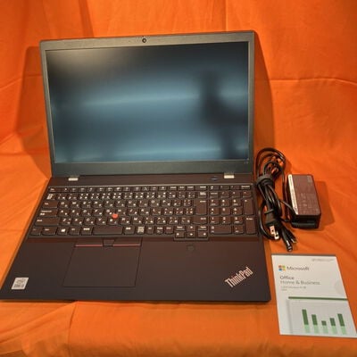 【なんば店】中古  Lenovo ThinkPad L15 Gen 1 (INTEL Core i5 10210U 1.6GHz/16GB/SSD256GB/-/オンボード/15.6/1920x1080/Wi-Fi/WEBCAM/W11P64/MicrosoftOffice H&B 2024付) 182474 
