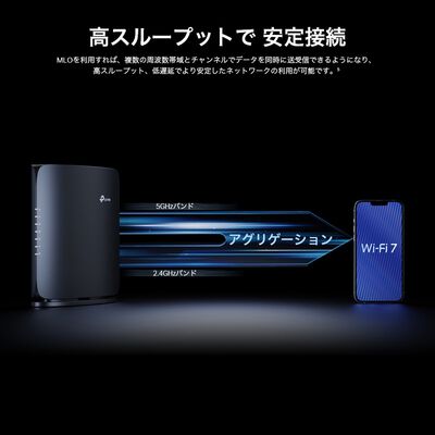 TP-Link  Archer BE7200 (デュアルバンドWi-Fi 7ルーター) 