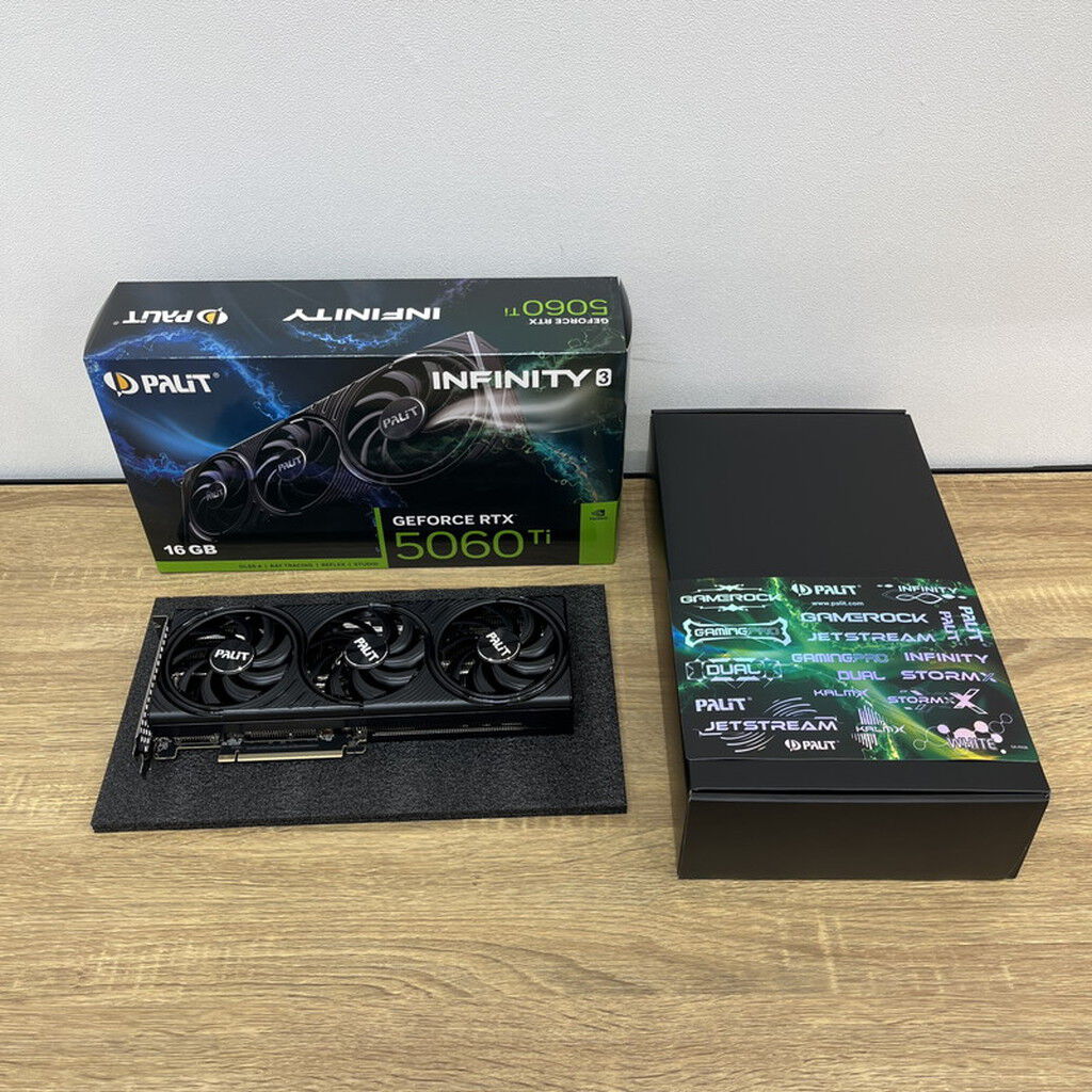 中古 Palit NE7506T019T1-GB2061S(RTX5060Ti Infinity3 16G) 178241
