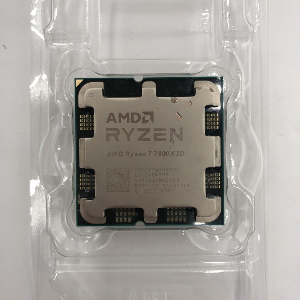 AMD Ryzen7 7800X3D 中古 AMD 〔中古〕Ryzen7 7800X3D Bulk（中古保証1ヶ月間） | パソコン工房