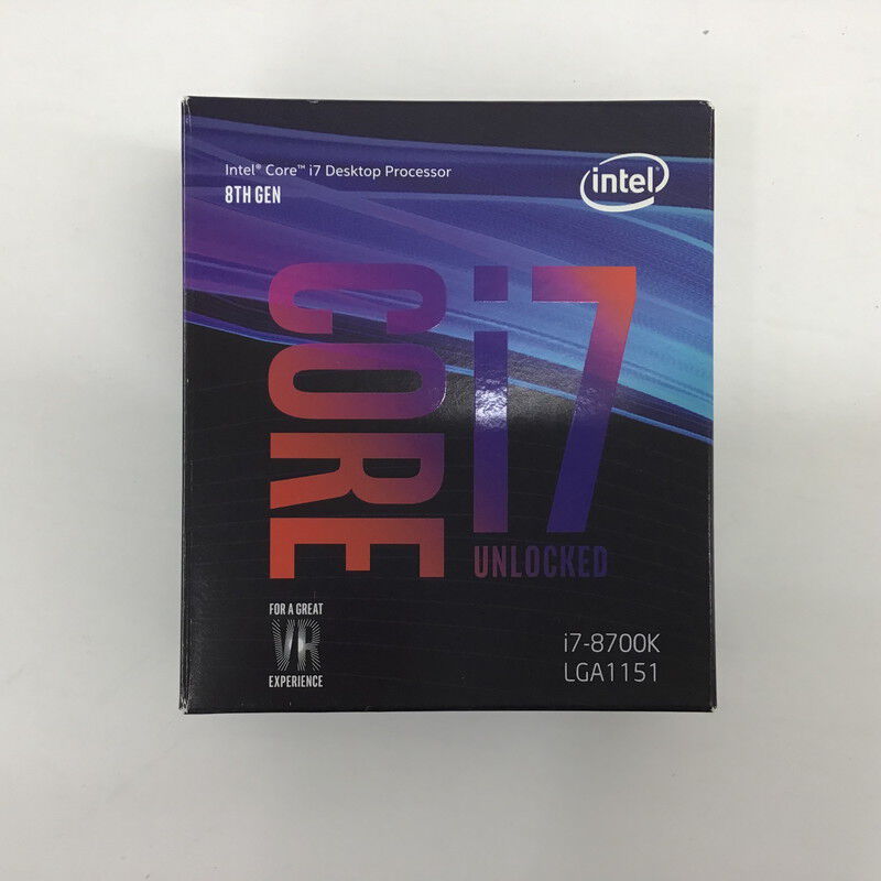 Intel i7 8700k 中古、動作確認済み 中古】Intel Core i7-8700K (3.7GHz/TB:4.7GHz) bulk LGA1151/6C