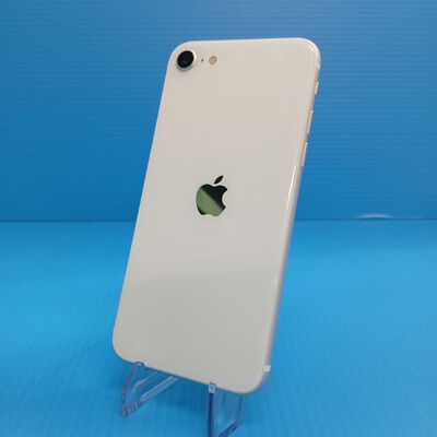 【大須店】中古  【au】Apple iPhoneSE 4.7インチ (第2世代/2020) 64GB (ホワイト) MHGQ3J/A 新パッケージ版 146172 