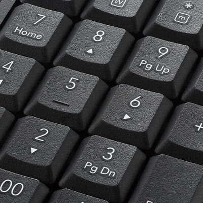 エレコム  TK-TCM021SKBK (有線静音テンキーパッド) 