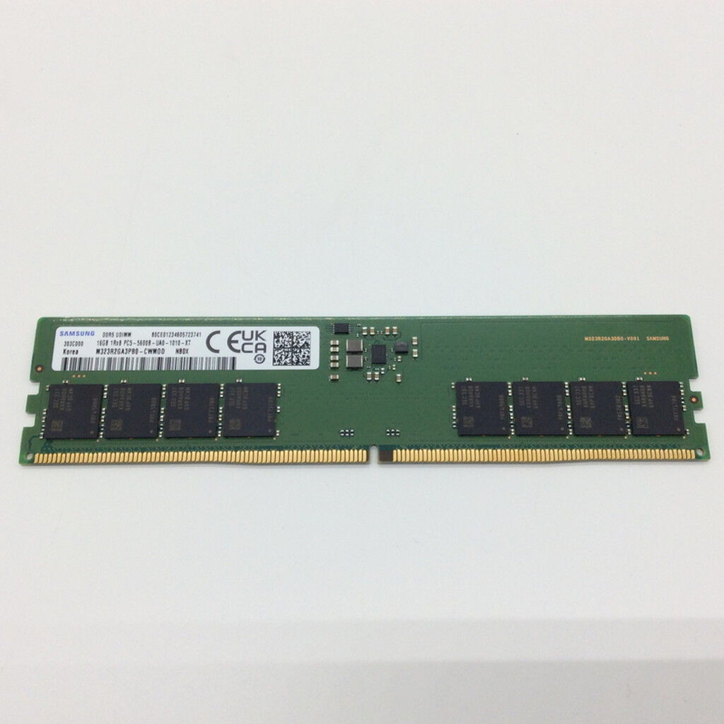 美品！動作品 DDR5 PC5-5600B 16GB デスクトップメモリ 中古 PC5-44800