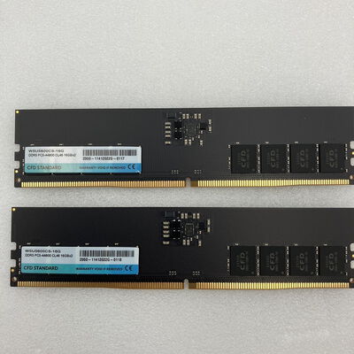 【新潟店】中古  CFD W5U5600CS-16G(DDR5 PC5-44800 16GBx2) 3290007521 