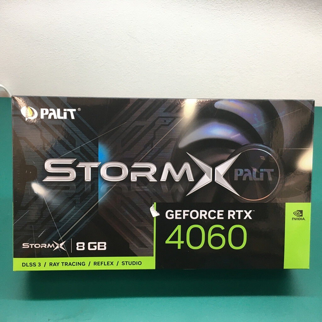 PALIT GeForce RTX4060 StormX 8GB(中古) Palit GeForce RTX 4060 Ti StormX 8GB GDDR6 Graphics Card for