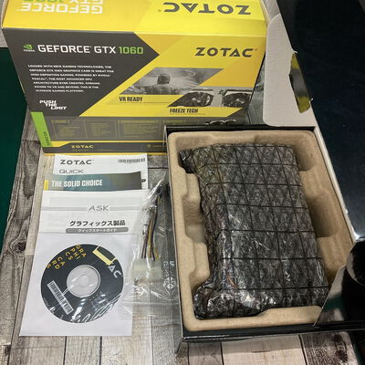 【広島店】中古  ZOTAC GeForce GTX 1060 6GB AMP Edition ZT-P10600B-10M（GTX1060 6GB） 3480036427 