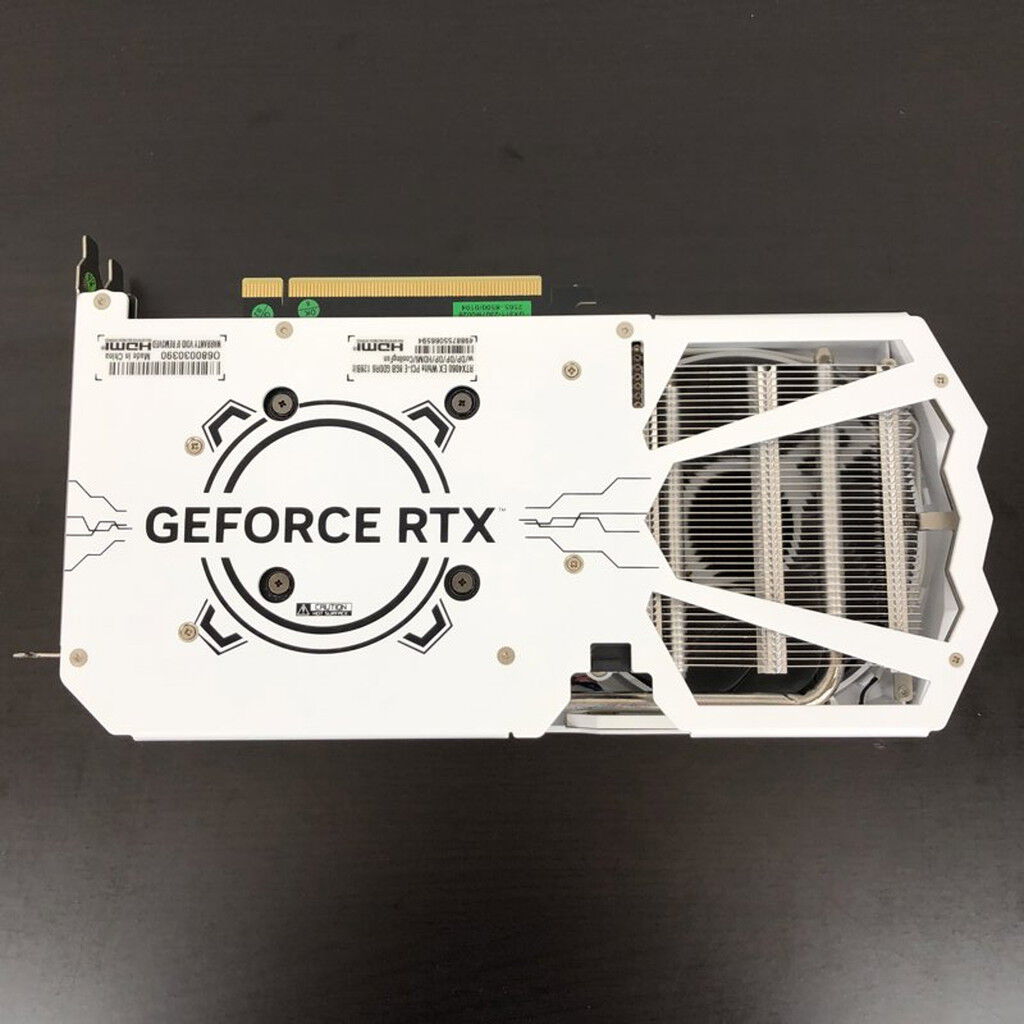 中古 玄人志向 GK-RTX4060-E8GB/WHITE/DF2 (RTX4060 8G) 175576