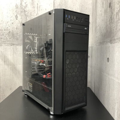 【長野稲里店】中古  自作パソコン(i7 8700K/32GB/SSD240GB/HDD1TB/GTX1060/W10P) 5110000772 
