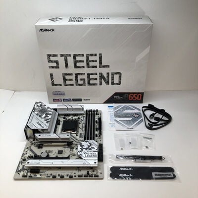 【津ラッツ店】中古  ASRock B650E Steel Legend WiFi (B650E AM5 ATX) 152774 