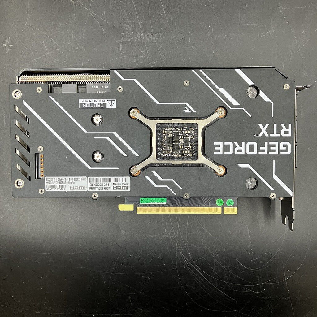 中古 玄人志向 GALAKURO GAMING GG-RTX3070Ti-E8GB/DF（RTX3070Ti 8GB