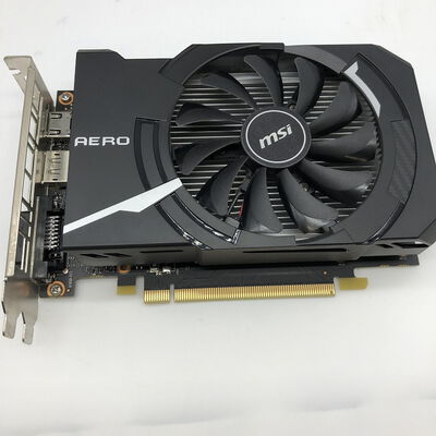 【宇都宮鶴田店】中古  MSI GeForce GTX 1650 AERO ITX 4G OC(GTX1650 4G GDR5) 139574 