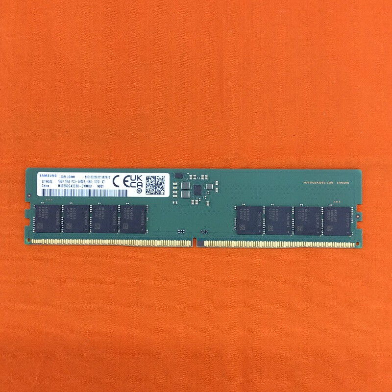 SAMSUNG　メモリ　DDR5　 16GB　M323R2GA3EB0-CWM 中古 Samsung M323R2GA3EB0-CWM(DDR5 PC5-44800 16GB