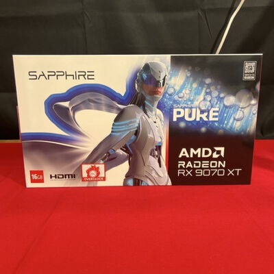 【静岡東瀬名店】中古  SAPPHIRE PURE Radeon RX 9070 XT GAMING OC 16GB (RX9070XT 16G) 176947 