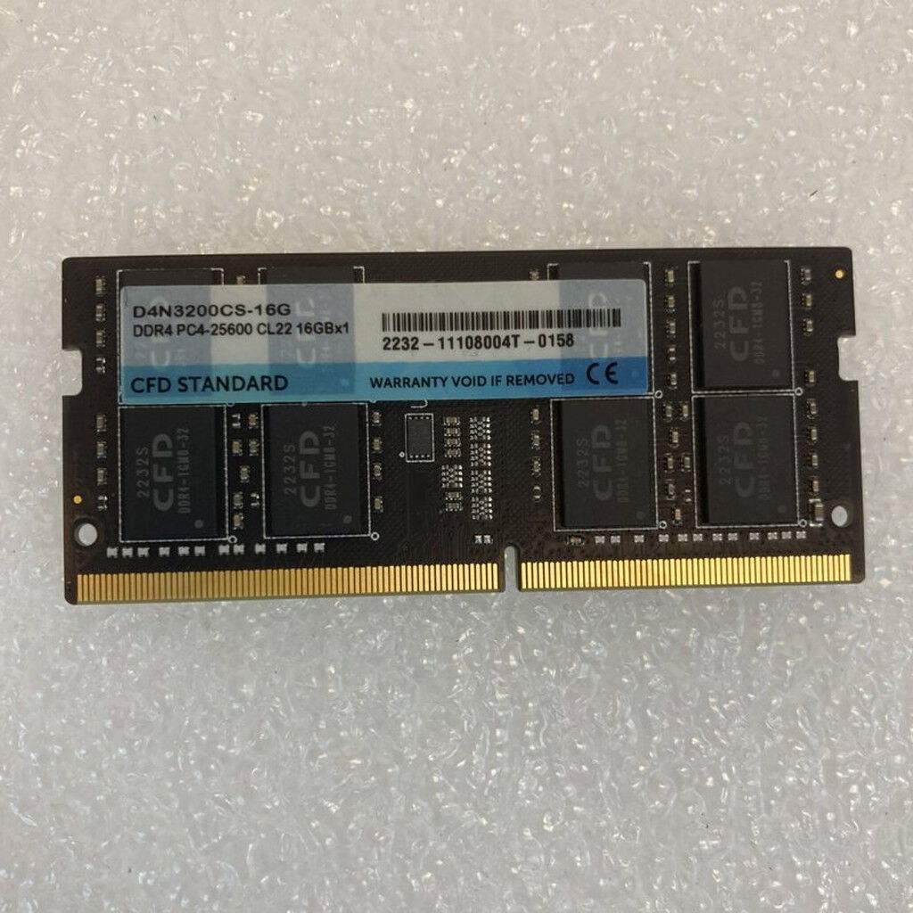中古 PC4-25600 16GB ノート用(DDR4-3200) 158772 （379561