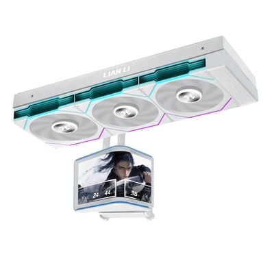 Lian-Li  HydroShift II OLED curved 360 TL GHS2OLDC36TW (360mm ホワイト) 