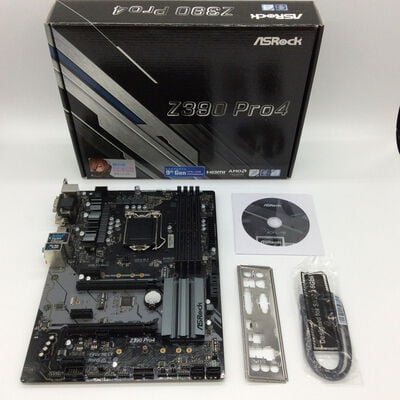 【浜松店】中古  ASRock Z390 Pro4 (Z390 1151 ATX DDR4) 138879 