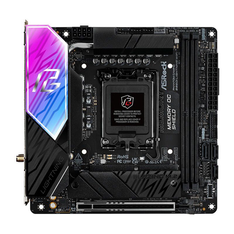 ASRock B860I Lightning WiFi (B860 1851 Mini-ITX) ｜ パソコン通販の