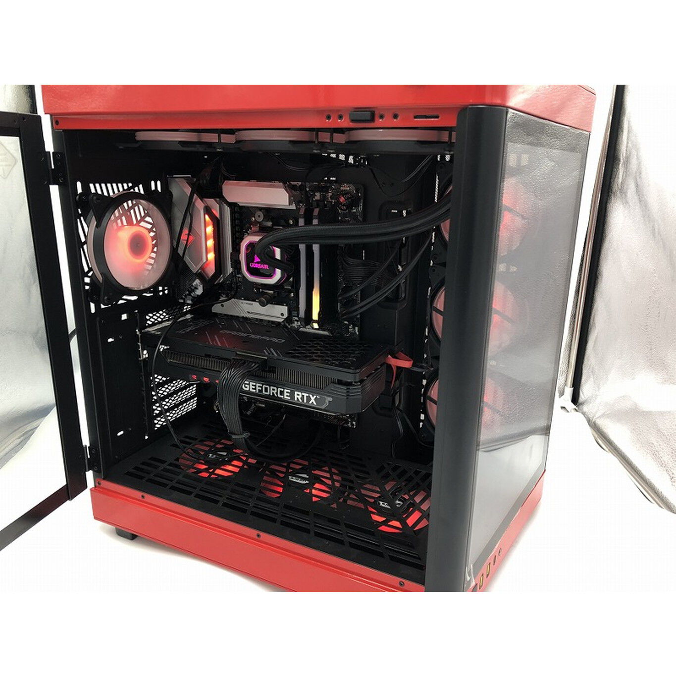 すず自作pc 中古 自作PC(Ryzen 7 5800X3D/32GB/SSD2TB/HDD1TB+2TB/RTX3070Ti_8GB