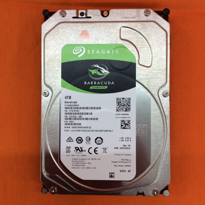 【なんば店】中古  SEAGATE ST4000DM004 (SATA3 4TB 5400rpm 256MB) 3280020915 
