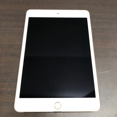 【福山ココローズ店】中古  【docomo】Apple iPad mini4 Wi-Fi + Cellular 16GB ゴールド MK712J/A 129393 