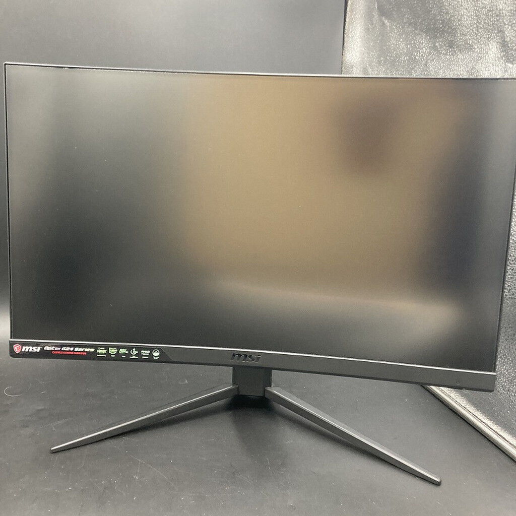 中古 msi optix g24c4　ゲーミングモニター　湾曲 中古 MSI Optix G24C4 （フルHD 1920x1080 144Hz 湾曲） 5370000651