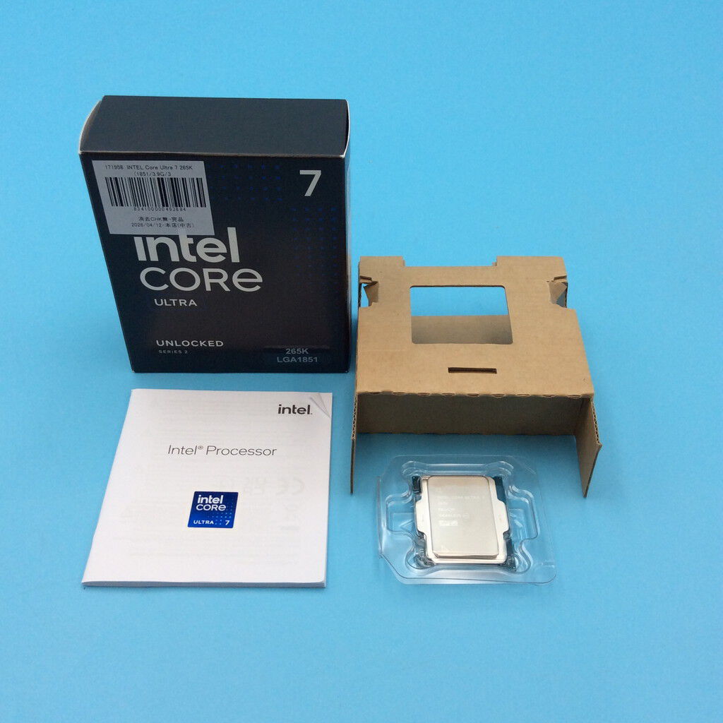 中古 INTEL Core Ultra 7 265K (1851/3.9G/30M/C20/T20) （349768