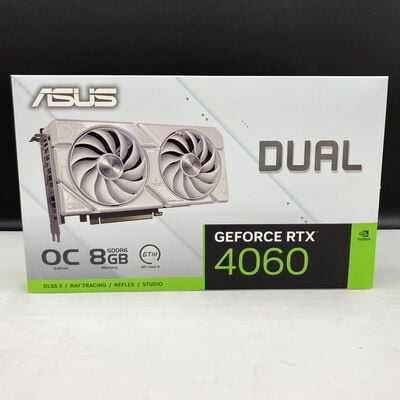 【熊本浜線店】中古  ASUS DUAL-RTX4060-O8G-EVO-WHITE (RTX4060 8G) 175567 