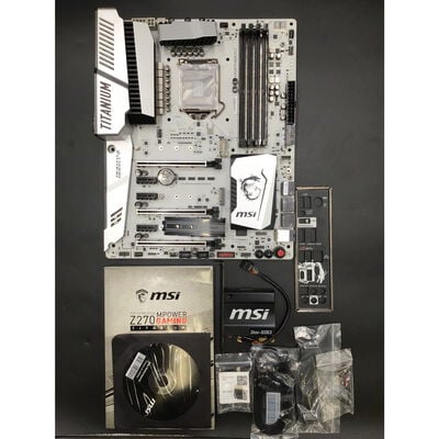 【秋葉原本店】中古  MSI_Z270_MPOWERGAMING_TITANIUM(Z270_1151_ATX_DR4) 3410013176 