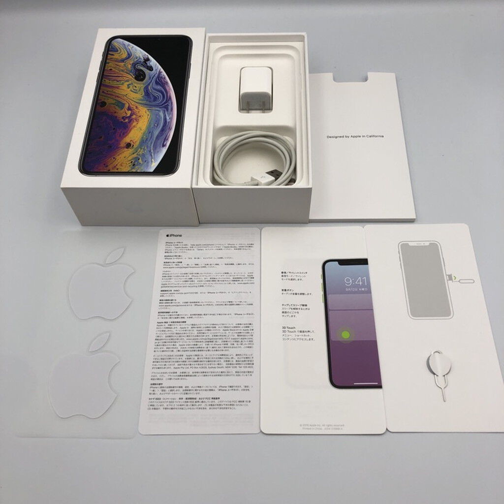中古 【docomo】 Apple iPhoneXS 5.8インチ 64GB (シルバー) MTAX2J/A