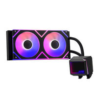 ADATA  LEVANTE II 240 オールインワン CPU 水冷クーラー LEVANTEII240-BKCWW (240mm ブラック) 