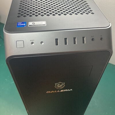 【浦添城間店(沖縄)】中古  THIRDWAVE GALLERIA XA7C-R36 (Intel Core i7 13700F/16GB/SSD1TB/RTX3060/W11H/有線LAN◯無線LAN?) 3400008763 