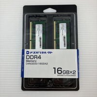 中古  ﾄﾞｽﾊﾟﾗｾﾚｸﾄ D4N3200-16G2A2(DDR4 PC4-25600 SO16GBx2) 3410014194 