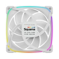 Geometric Future  Squama 3003-12 White 1pack GF-SQ-3003W-12-1P (120mm ARGB ホワイト) 