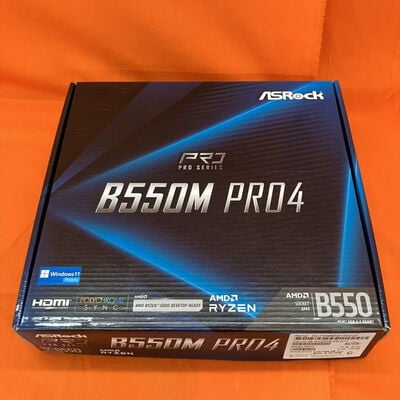 【なんば店】中古  ASRock B550M Pro4 (B550 AM4 mATX DDR4) 142938 