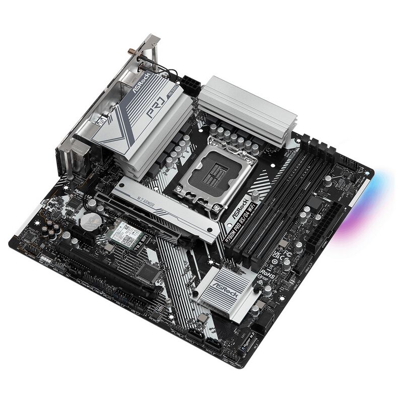 【予約中！】 (B760 WiFi RS/D4 Pro B760M ASRock 1700 ドスパラ MicroATX) マザーボード