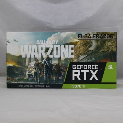 中古  ELSA GeForce RTX 3070 Ti ERAZOR（RTX3070 Ti 8GB） 3480033146 