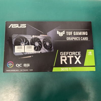 【富山本郷店】中古  ASUS TUF-RTX3070TI-8G-GAMING (RTX3070Ti 8GB) 146267 