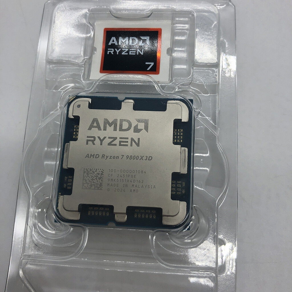 中古 AMD Ryzen 7 9800X3D (AM5/4.7/104M/C8/T16/120W) 172566