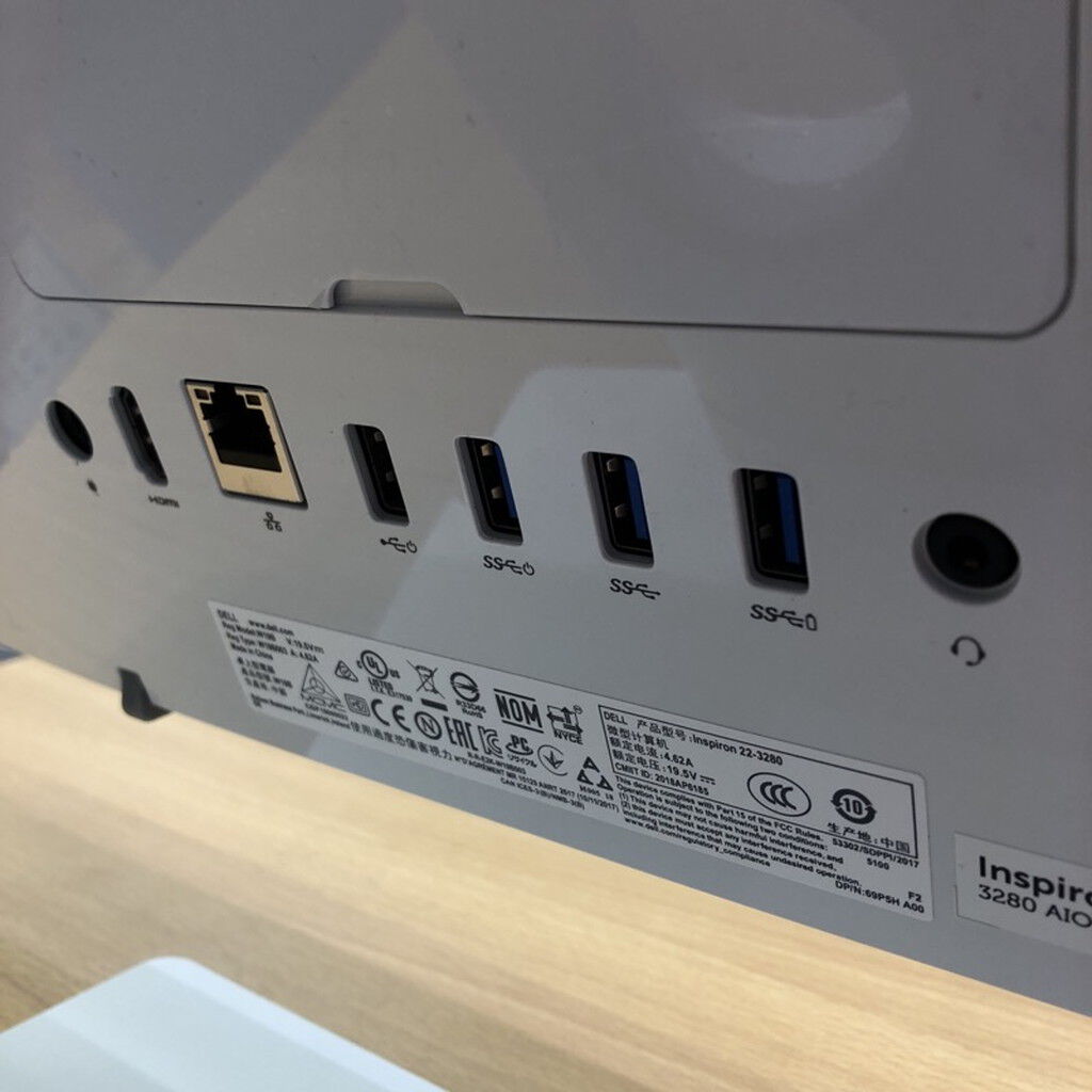 中古 DELL Inspiron 3280 AIO(i3-8145U/8GB/HDD1TB) 4720002226