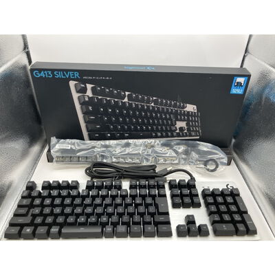 【仙台店】中古  ロジクール G413 Mechanical Gaming Keyboard G413rSV 3480041353 