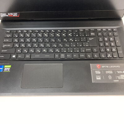 【神戸・三宮店】中古  MSI GP76-11UG-322JP(i7-11800H/16GB/SSD1TB/RTX3070) 3430006189 